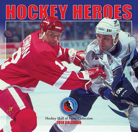 hockey heroes 2014 calendar Kindle Editon