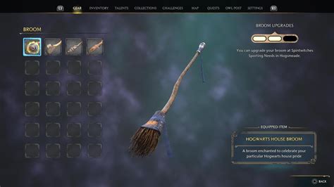 hogwarts legacy broom upgrades