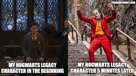 hogwarts legacy meme