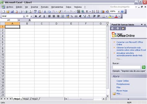 hoja de calculo excel 2003 Epub