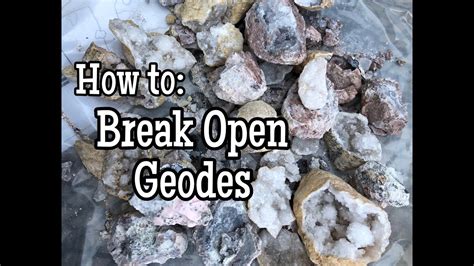 hold to break geodes how to use