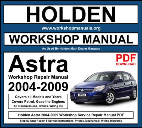 holden astra manual download Doc