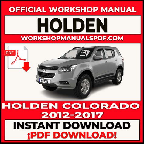 holden colorado rg 2013 workshop manual Reader