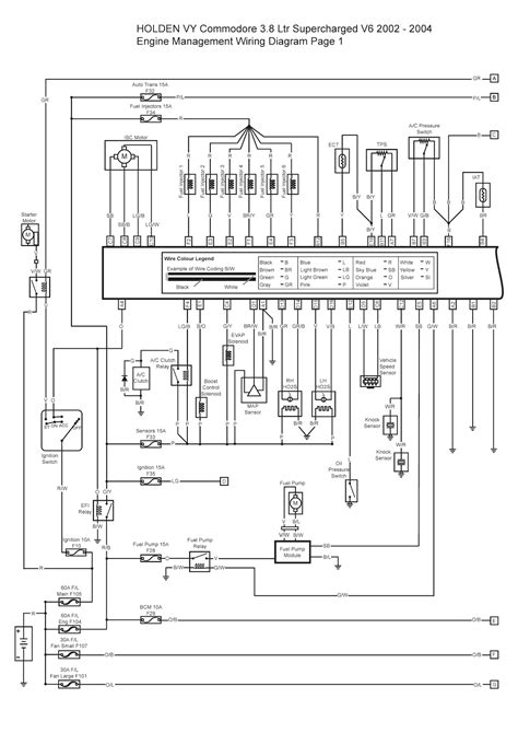 holden commodore wiring diagram PDF