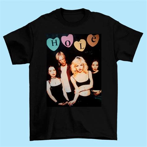 hole band t shirt