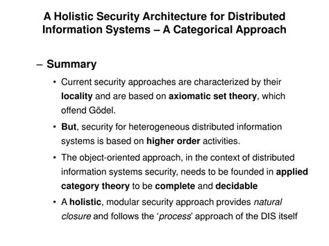 holistic approach measuring distributed computing Reader