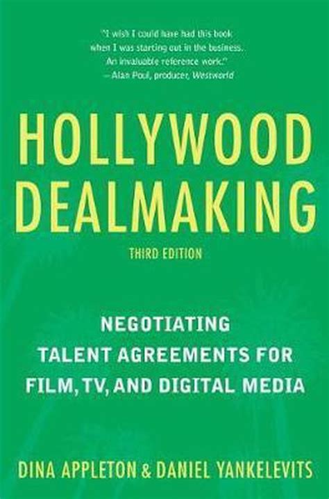 hollywood dealmaking negotiating talent Epub