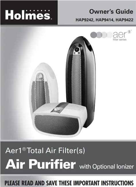 holmes hap422 user guide PDF