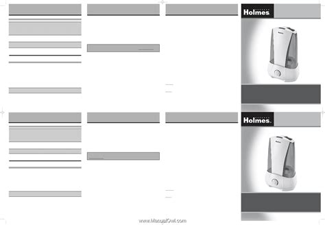 holmes hm495 user guide Kindle Editon