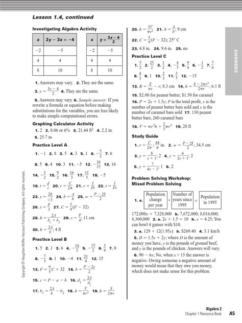 holt algebra 2 lesson 64 practice b answers Reader