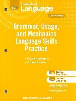 holt elements of language grade 7 answers Ebook Reader