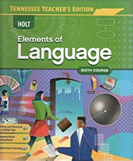 holt elements of language sixth course answer key pdf Doc