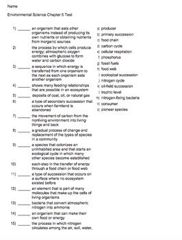 holt environmental science textbook chapter 5 test answers Ebook Epub