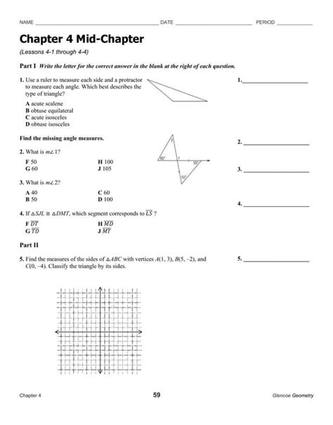 holt geometry chapter test form PDF