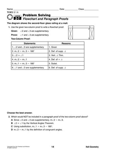 holt geometry problem solving pdf Doc