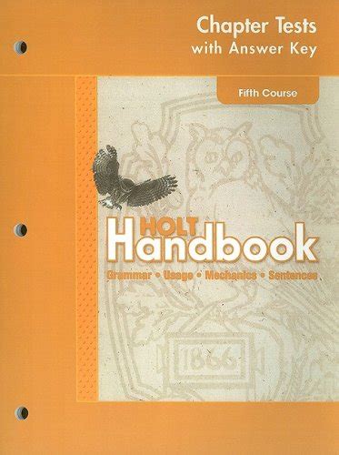 holt handbook fifth course answer keys Ebook Kindle Editon
