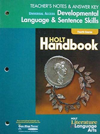 holt language fourth course answer key Ebook PDF