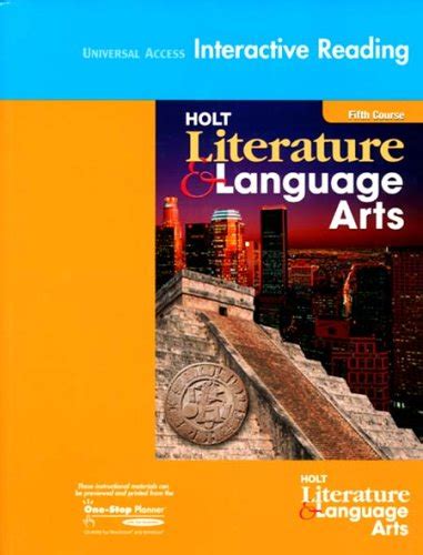 holt literature and language arts fifth course answer key Kindle Editon