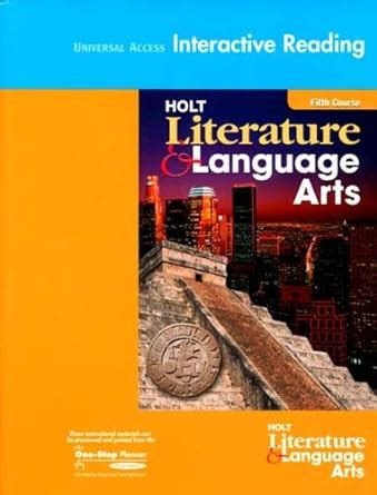 holt literature language arts fifth course answers Kindle Editon