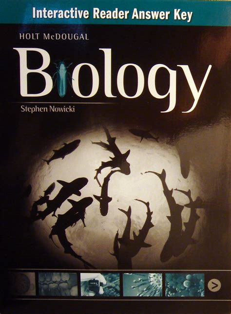 holt mcdougal biology interactive reader answer key PDF