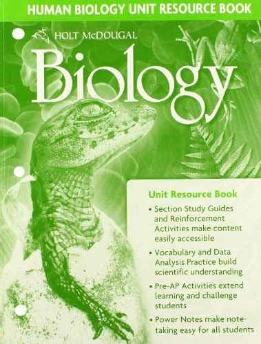 holt mcdougal biology unit 7 test answers Ebook Kindle Editon