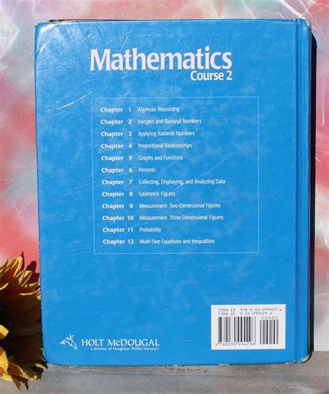 holt mcdougal mathematics course 2 student edition Reader