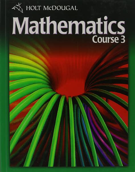 holt mcdougal mathematics course 3 student edition Kindle Editon