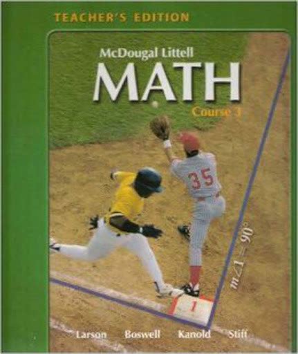holt mcdougal mathematics course 3 teachers edition PDF