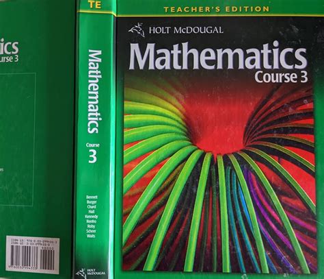 holt mcdougal mathematics course 3 teachers edition PDF