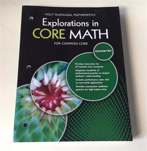 holt mcdougal mathematics explorations in core math PDF