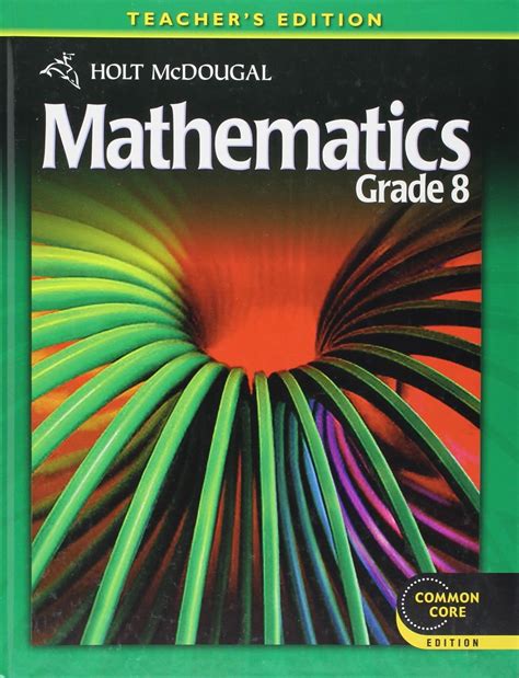 holt mcdougal mathematics grade 8 teachers edition Kindle Editon