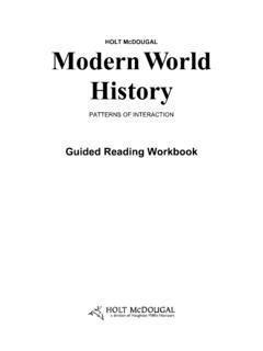 holt modern world history answers pdf Epub