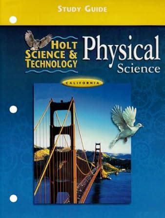 holt physical science california study guide Kindle Editon