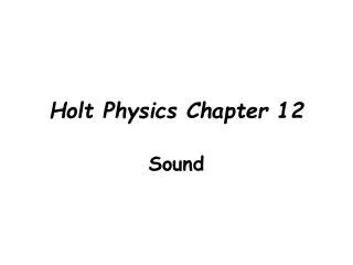 holt physics chapter 12 Doc