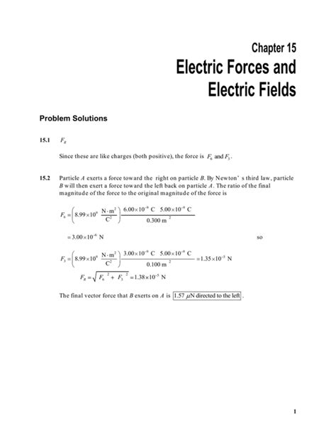 holt physics electric forces and fields problems Kindle Editon