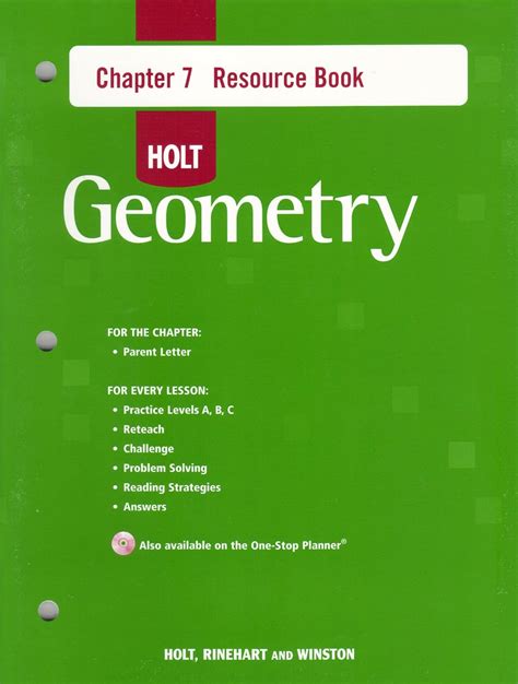 holt rinehart and winston geometry workbook answers Doc