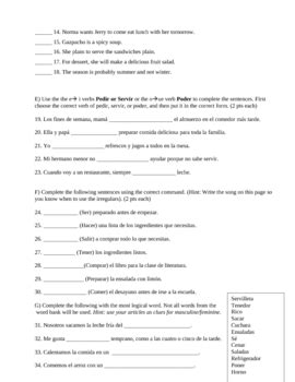 holt spanish expresate test answer chapter 6 Doc