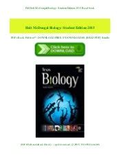 holt-mcdougal-biology-study-guide-key Ebook Doc