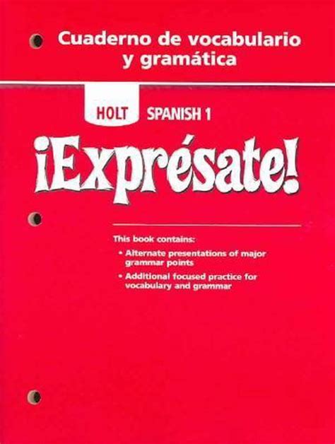 holt-spanish-1-vocabulario-y-gramatica-answers Ebook PDF