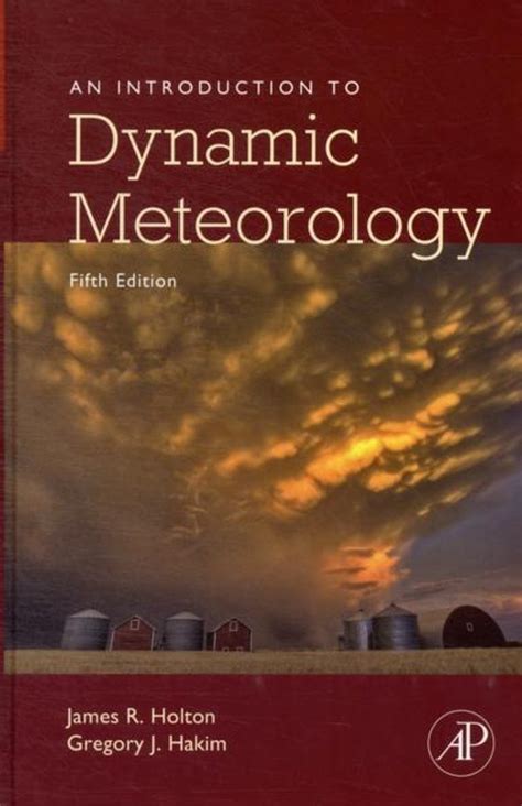 holton an introduction to dynamic meteorology pdf Kindle Editon