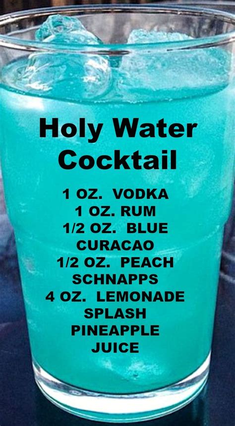 holy water recipe