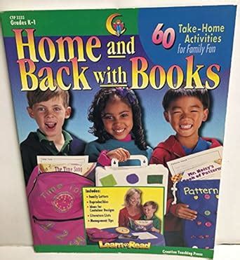 home and back with books 60 take home activities for family fun grades k 1 Kindle Editon