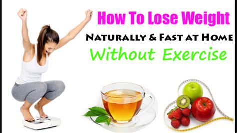 home remedies to lose weight fast without exercise