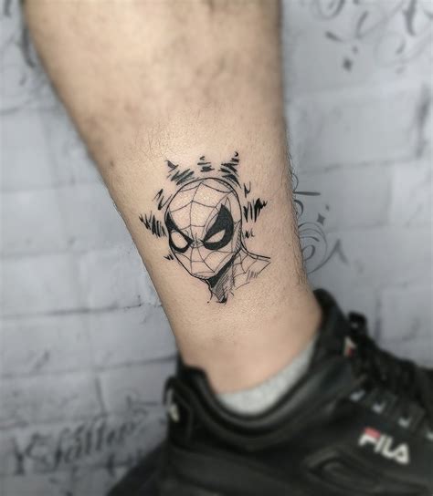 homem aranha tatuagem