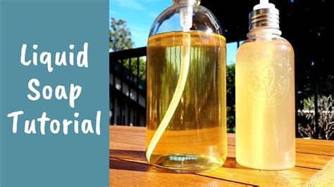 homemade liquid soap for beginners how to make soap Reader