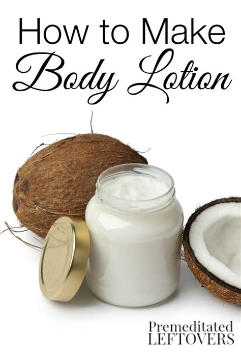 homemade lotion how to make organic face and body lotion Epub