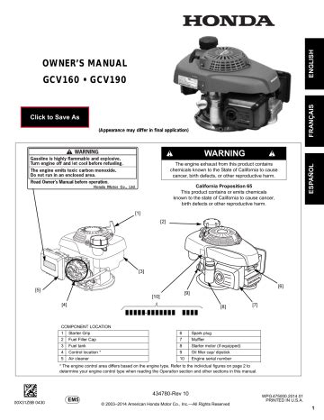 honda 160cc ohc engine manual Kindle Editon