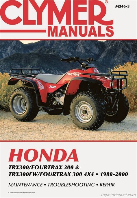honda 300 fourtrax repair manual PDF