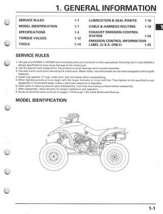 honda 300ex service manual pdf PDF