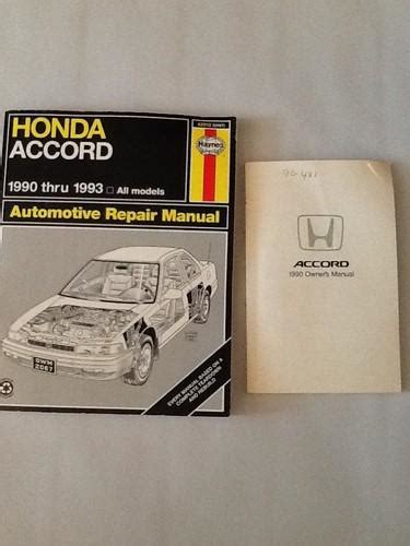 honda accord 2000 repair manual Epub